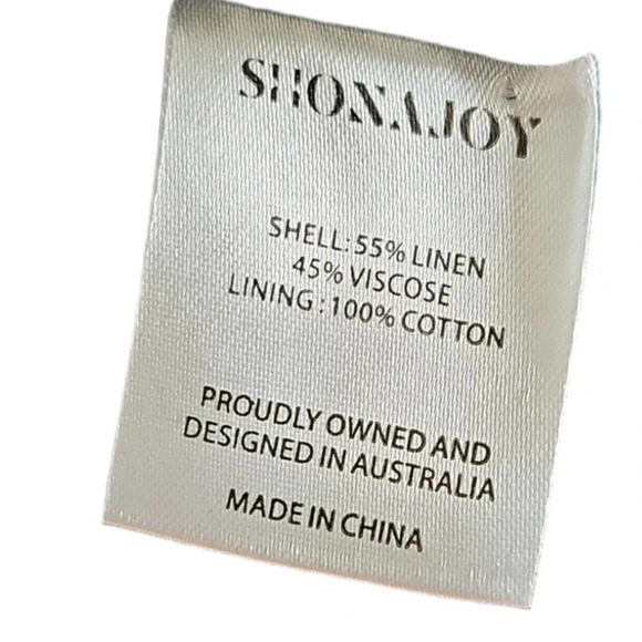 Shona Joy Morgan Crossover Wrap Mini Dress Black Size 10 NWT - Picture 9 of 11